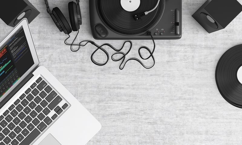Vinyl Record for Upcycling